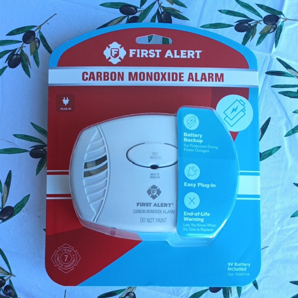 First Alert Carbon Monoxide Alarm - White